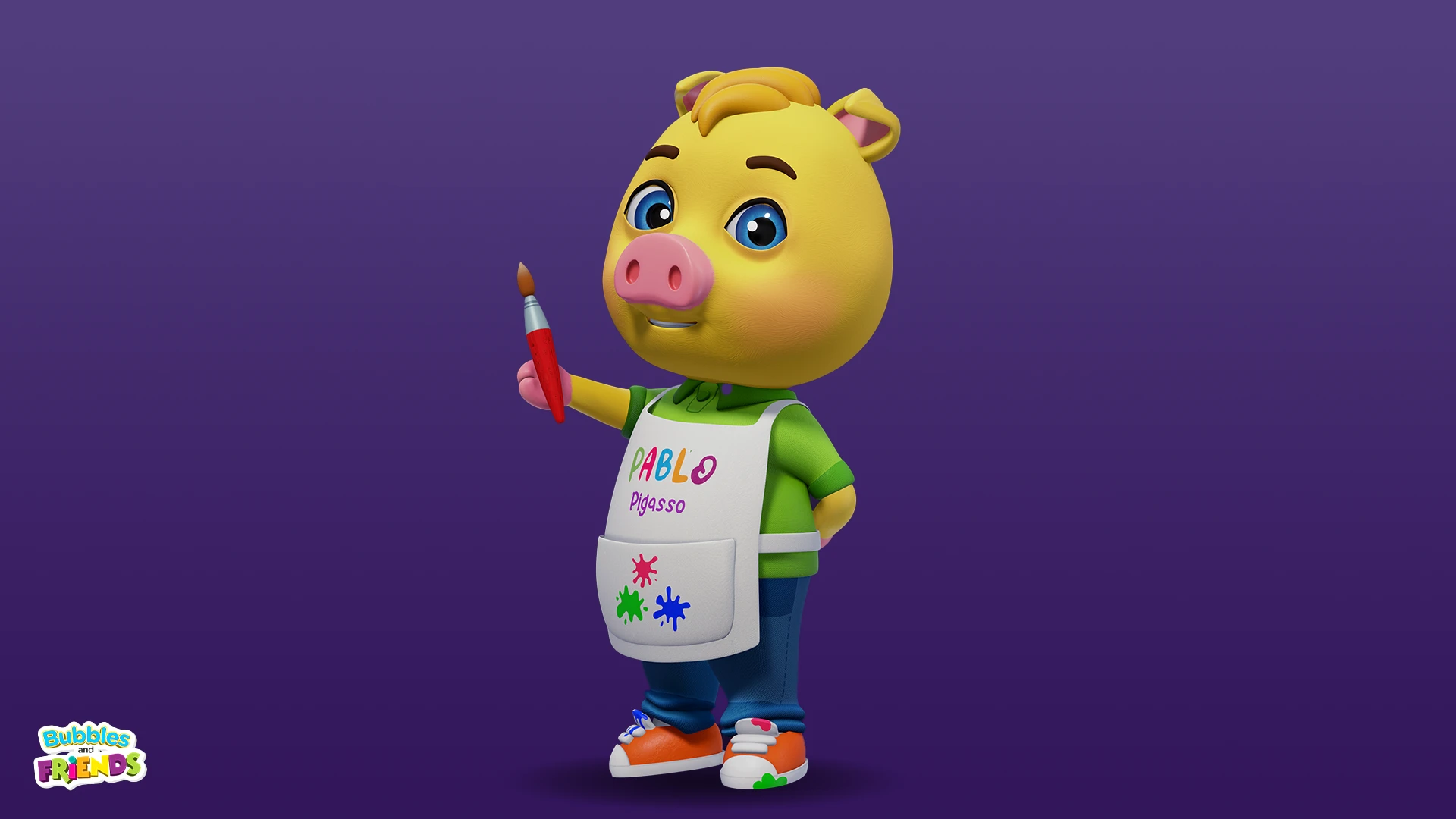 Pablo Piggaso — clean render