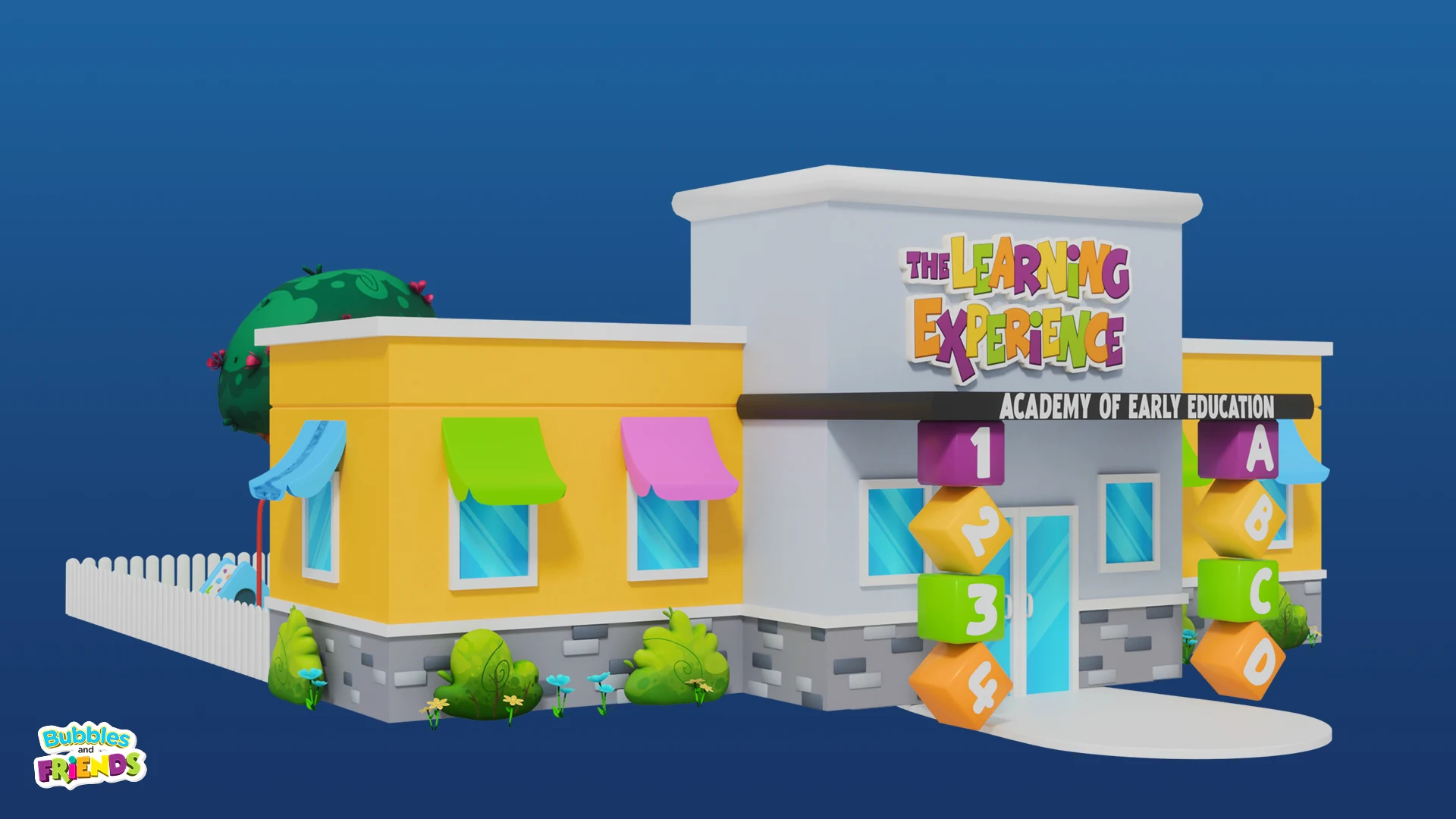 The Learning Experience — clean render