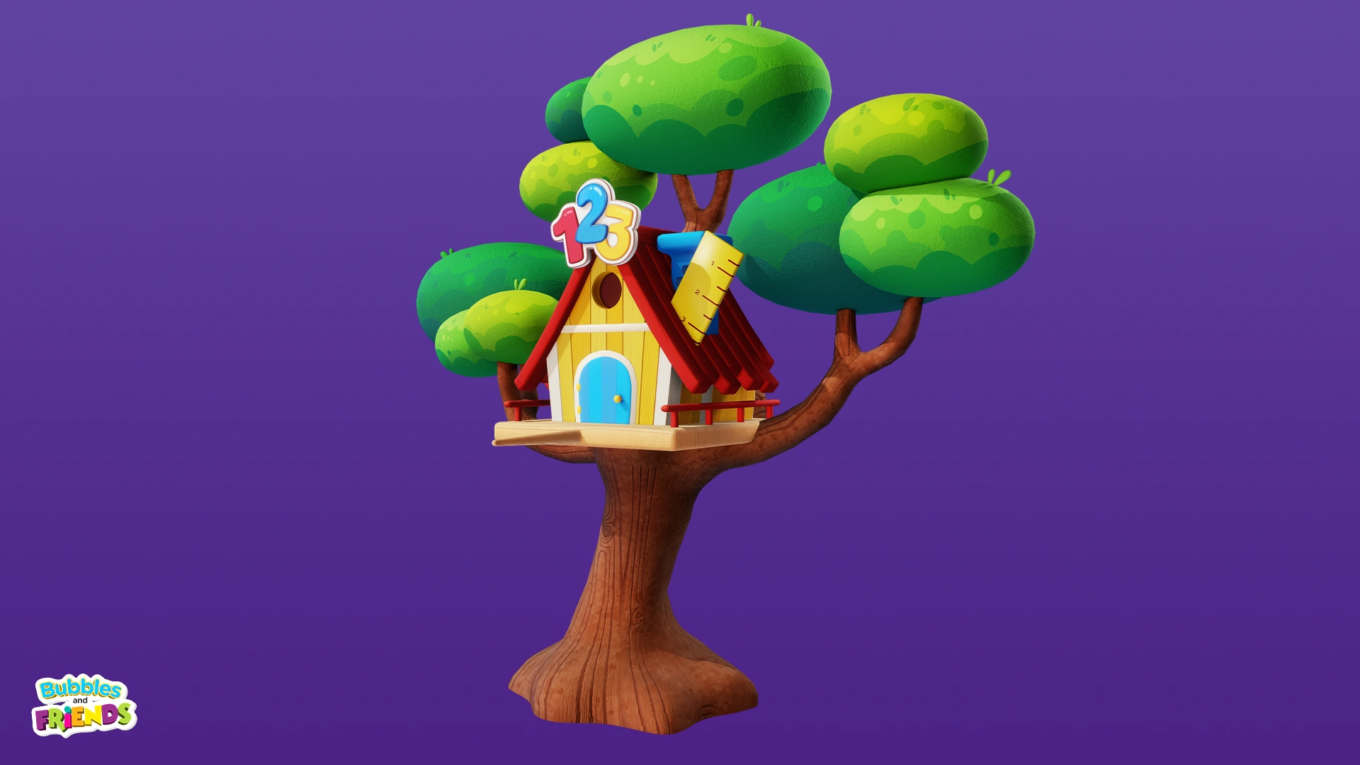 Treehouse — clean render