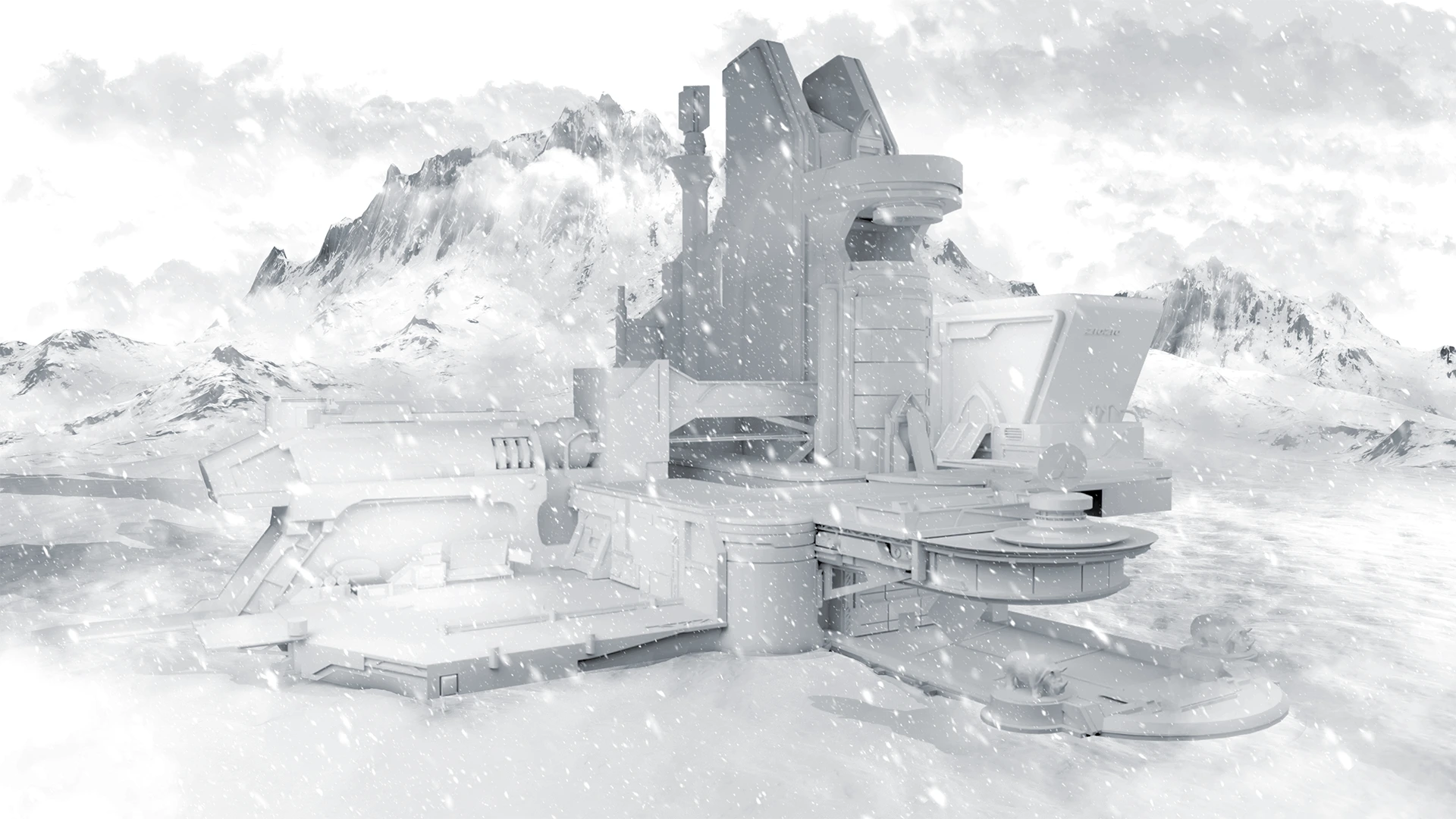 Snow Base — clay pass